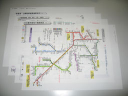 プログラマ ずんべ の日記：路線塗りつぶしマップ