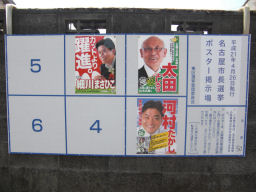 プログラマ ずんべ の日記：名古屋市長選挙