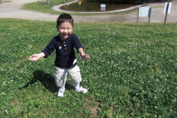 プログラマ ずんべ の日記：名城公園でじゃぶじゃぶ